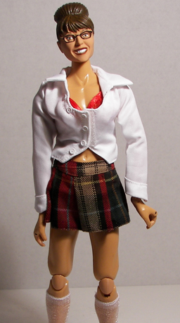 Sarah Palin Schoolgirl Doll